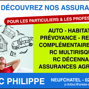 AREAS ASSURANCES PHILIPPE DUBUC Neufchâtel-en-Bray, Assurance, Courtier assurances