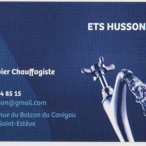 ETS HUSSON Saint-Estève, Plombier chauffagiste, Entreprise de plomberie